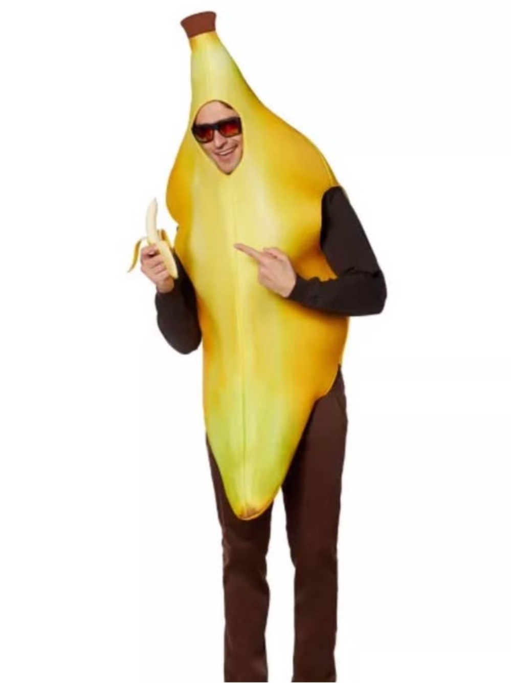 Banana Halloween costume Adult one size
Spirit brand